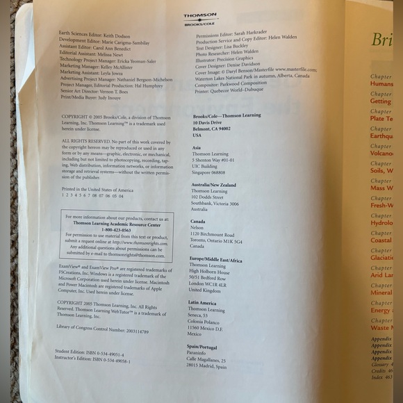 Geology and the Environment Textbook - Picture 2 of 11